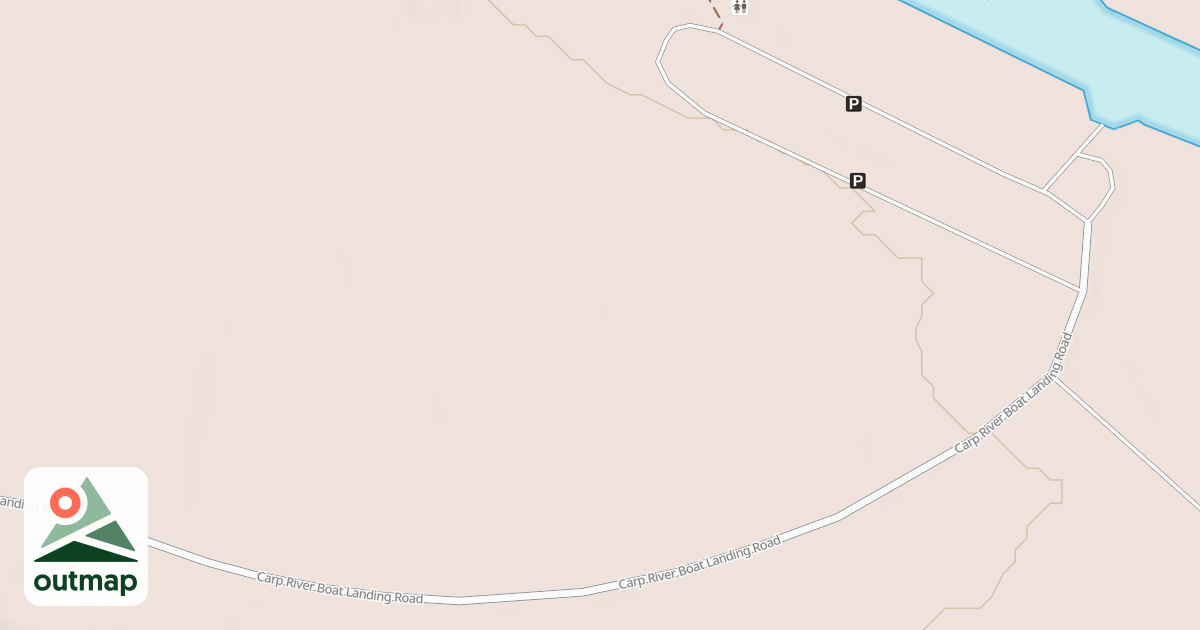 Map of CARP RIVER BOAT LANDING