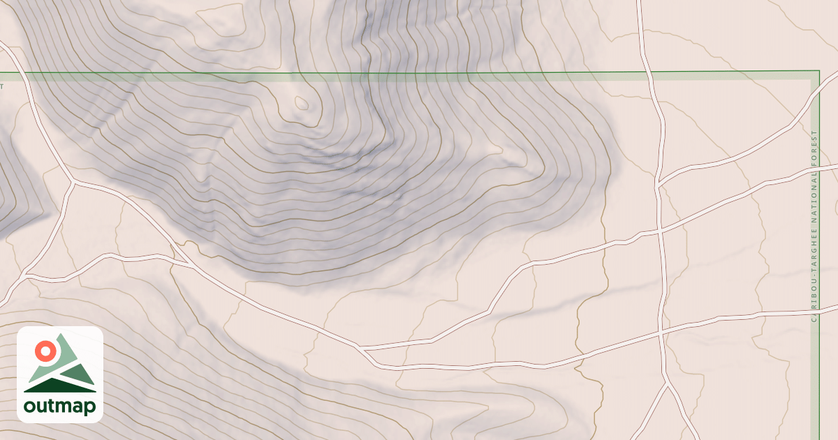 Map of TYLER CANYON