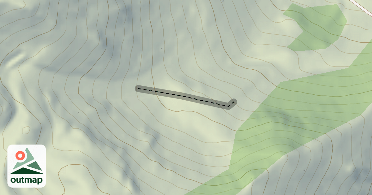 Map of entrée bois des coqs