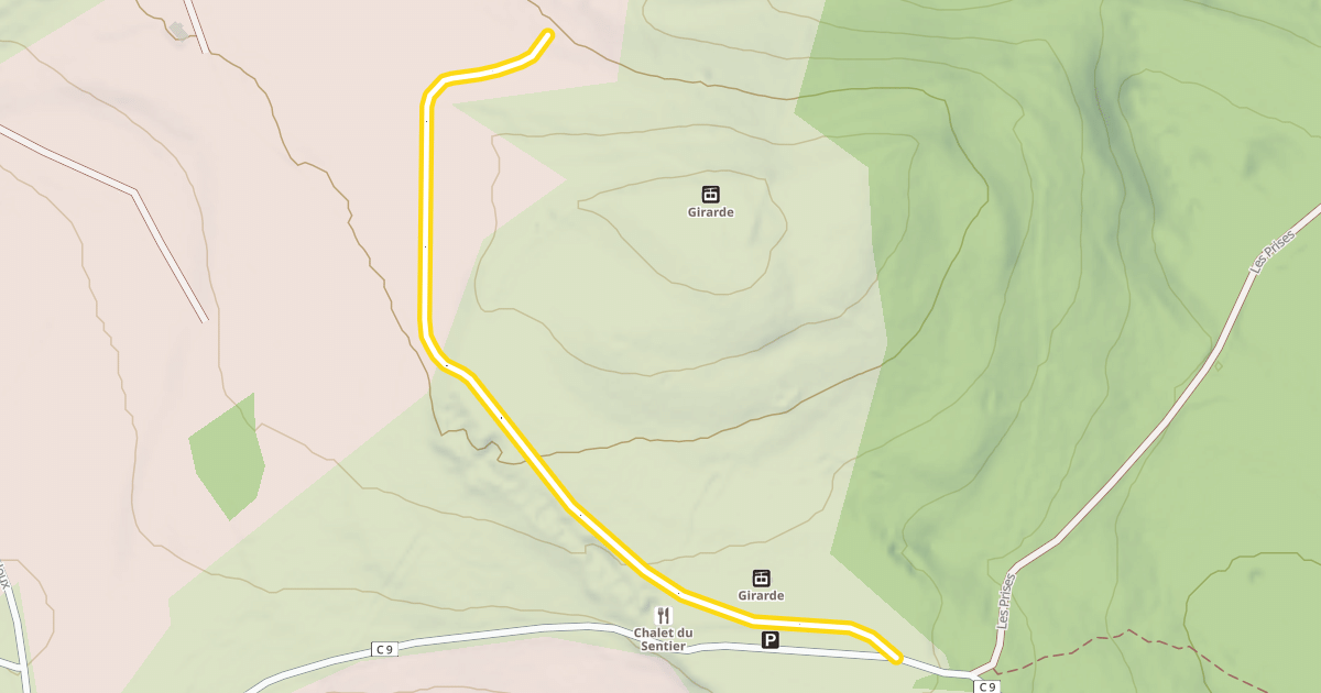Map preview of Les Prises