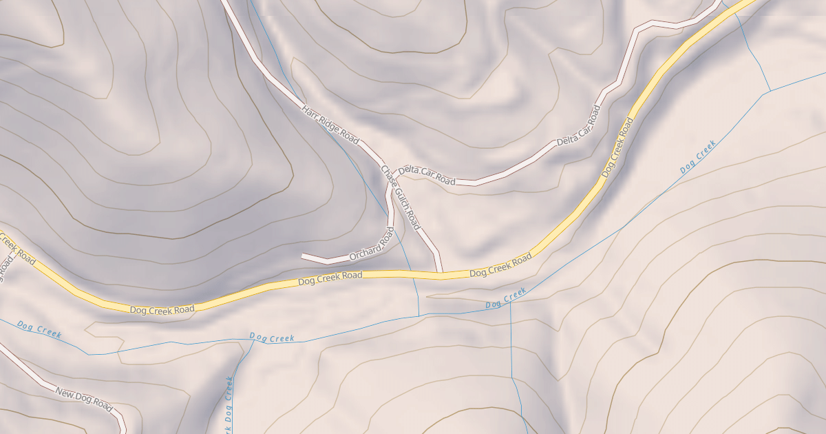 Map preview of CHASE GULCH