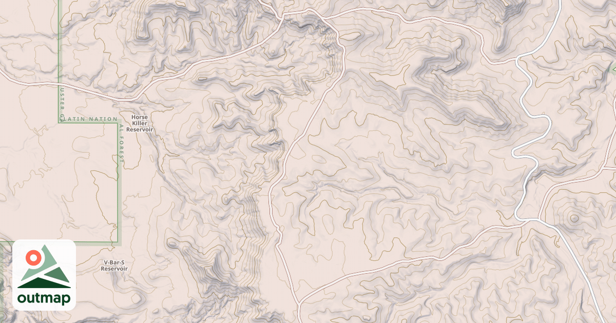Map of HALBERT GULCH CROSSOVER