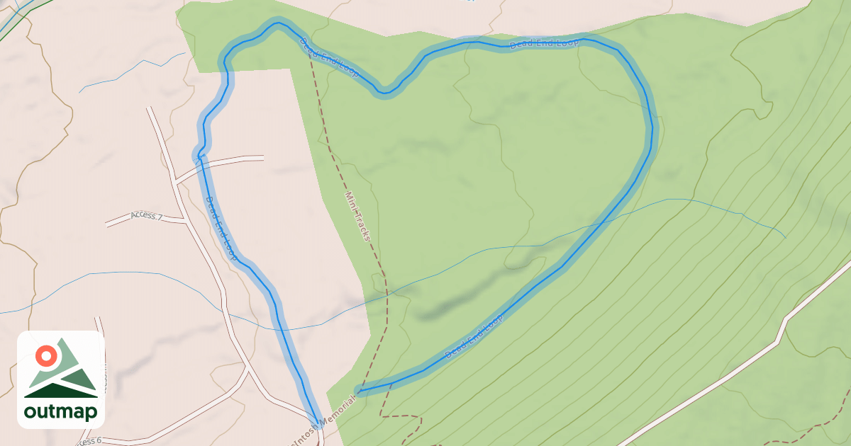 Map of Dead End Loop
