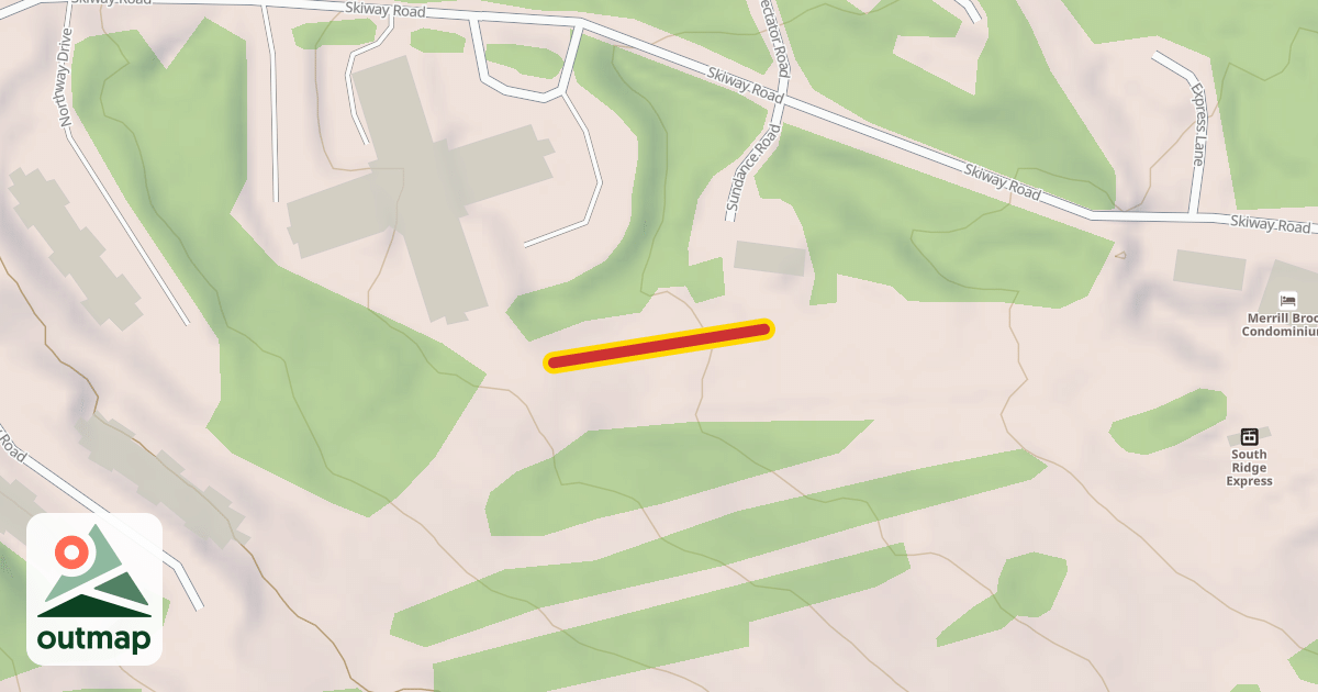 Map of Upper Sundance Surface Lift