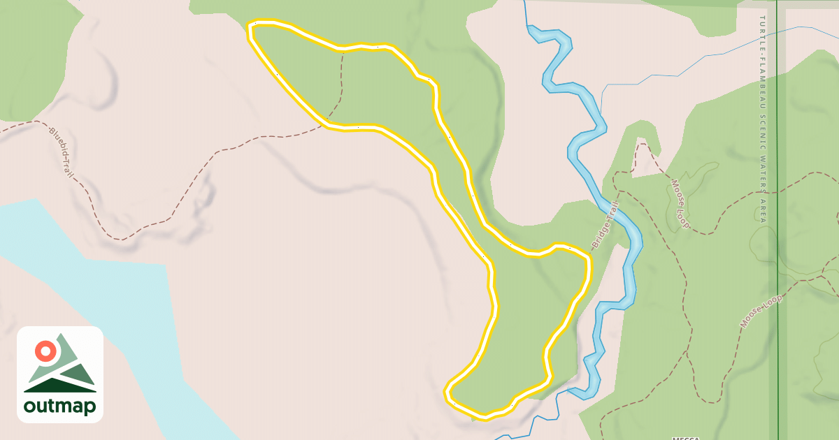 Map of Osprey Loop