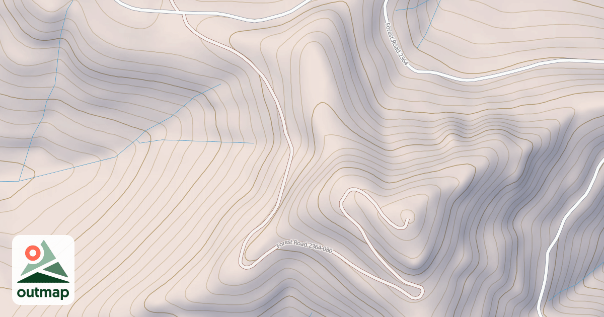 Map of C 530 D (DUSK PEAK LOOKOUT)
