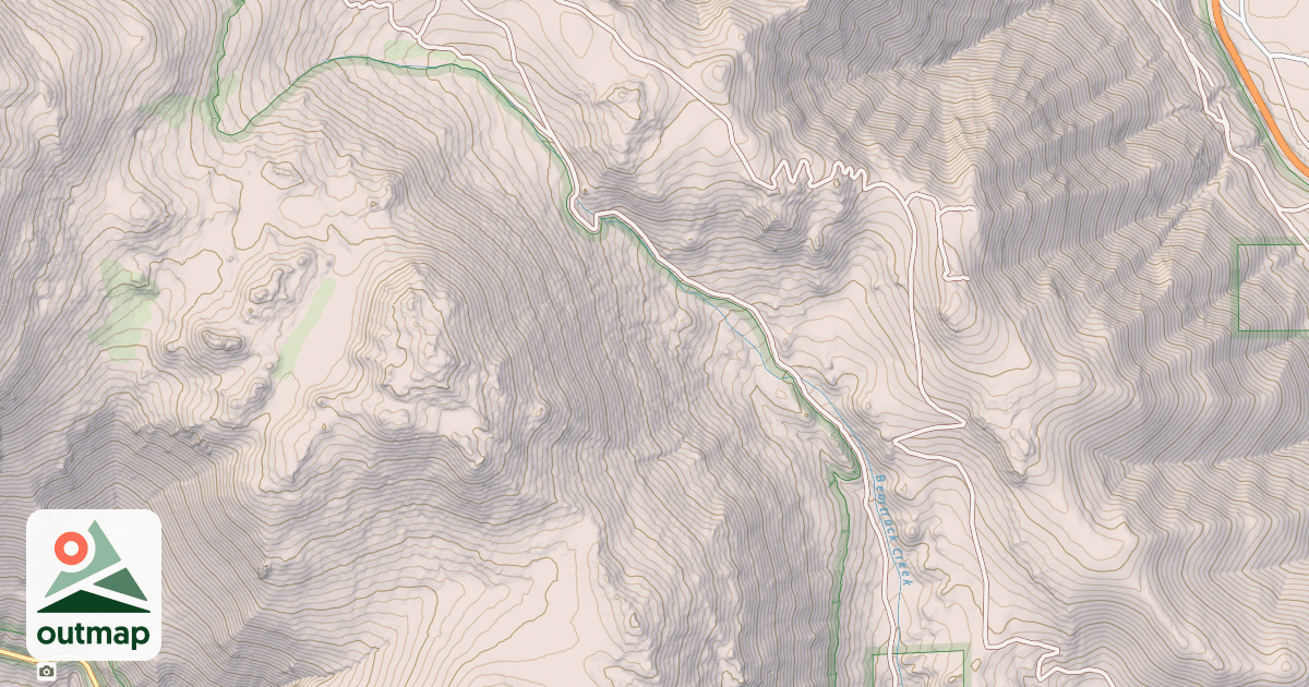 Map of BURGER NATURAL AREA