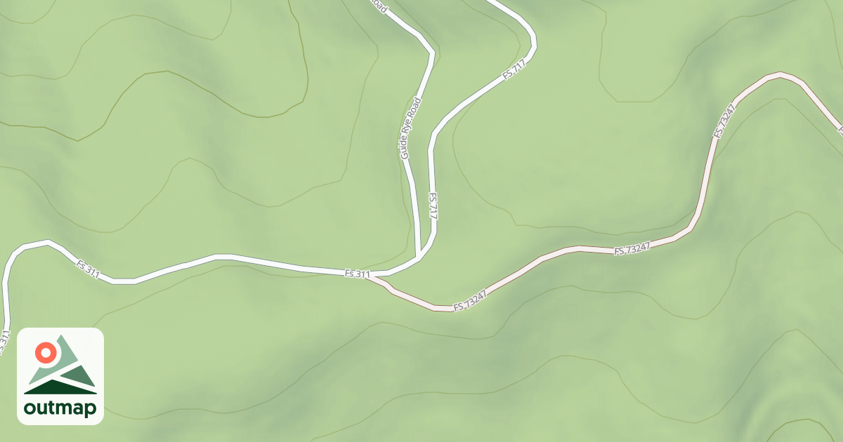 Map of (FDR) GUIDE-RYE