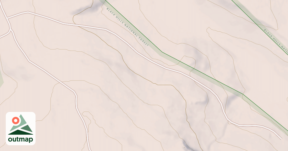 Map of GIBSON BRANCH 1C