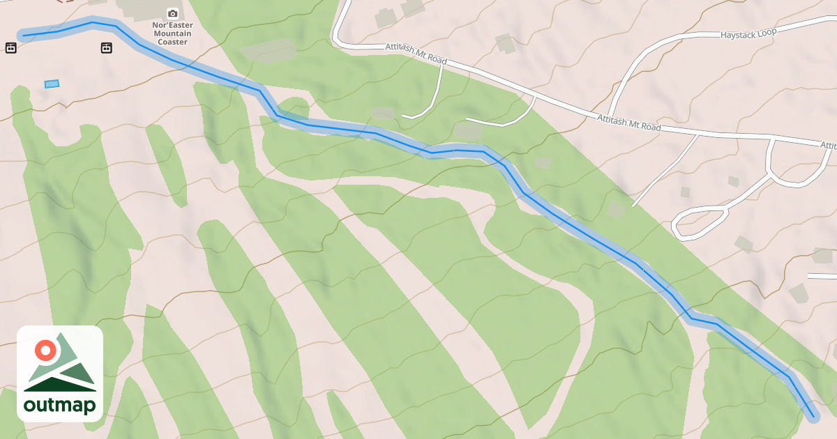 Map of Lower Saco