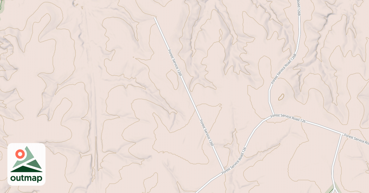 Map of USFS Motor Vehicle Use Map Roads {8016E3B6-B529-4E67-A23E-B8134B7E305E}