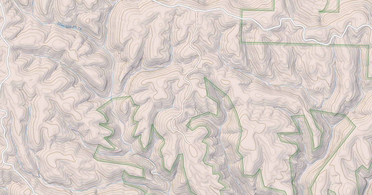 Map preview of USFS National Forest System Roads {6086EECA-B66E-4154-8A46-871E2D08F7BD}