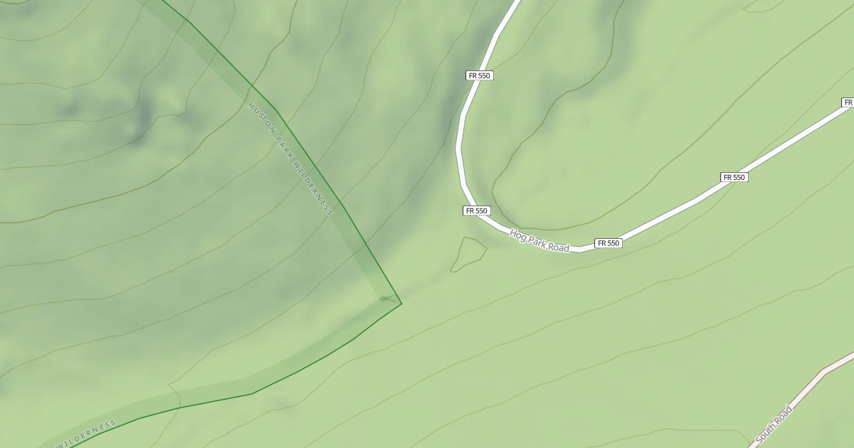 Map preview of HOG PARK SPUR 1N