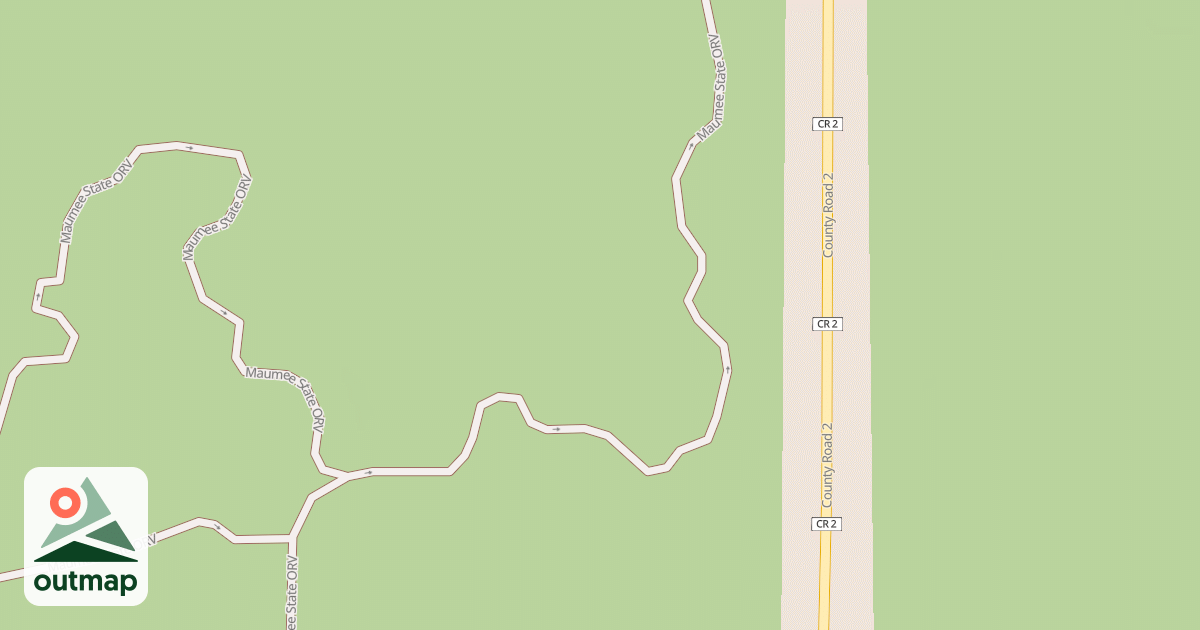 Map of Maumee Apv