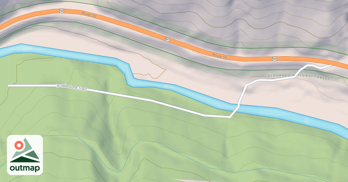 Map of 30 MILESTONE