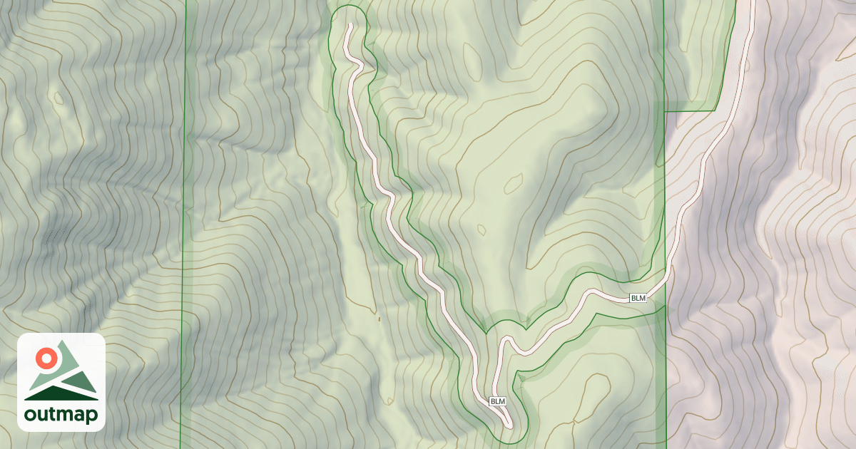 Map of BLM National GTLF Public Motorized Trails 90aabb26-85bc-4019-a824-38044a1d46d1