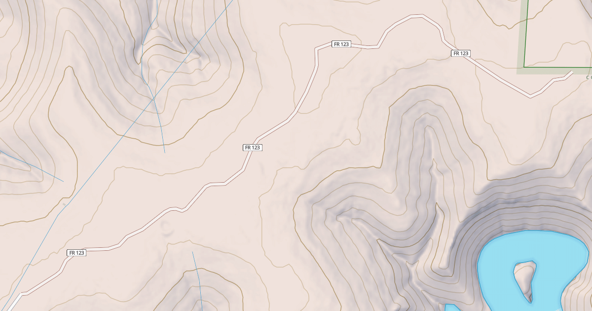 Map preview of BATTLEGROUND RIDGE