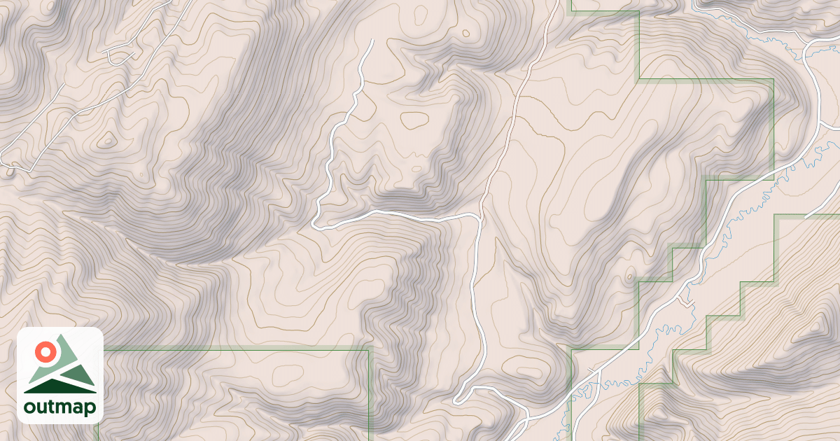 Map of MANNING CREEK