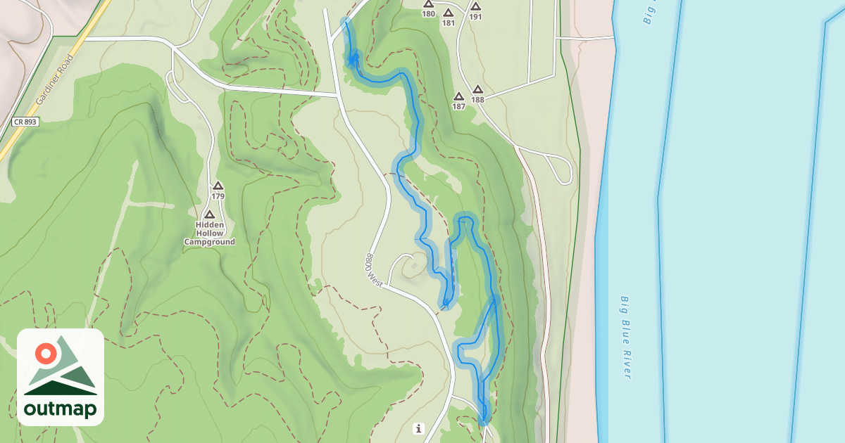 Map of Poacher in Riley