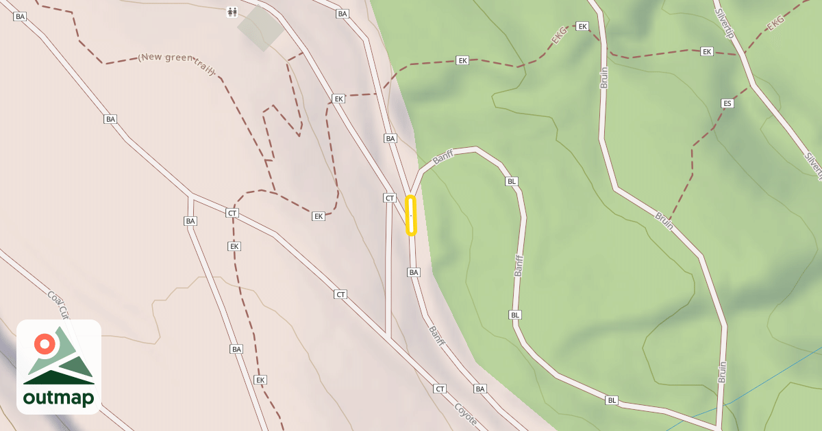 Map of Banff
