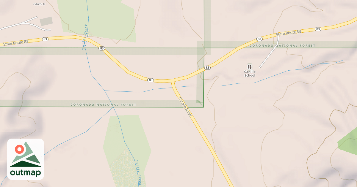Map of CANELO