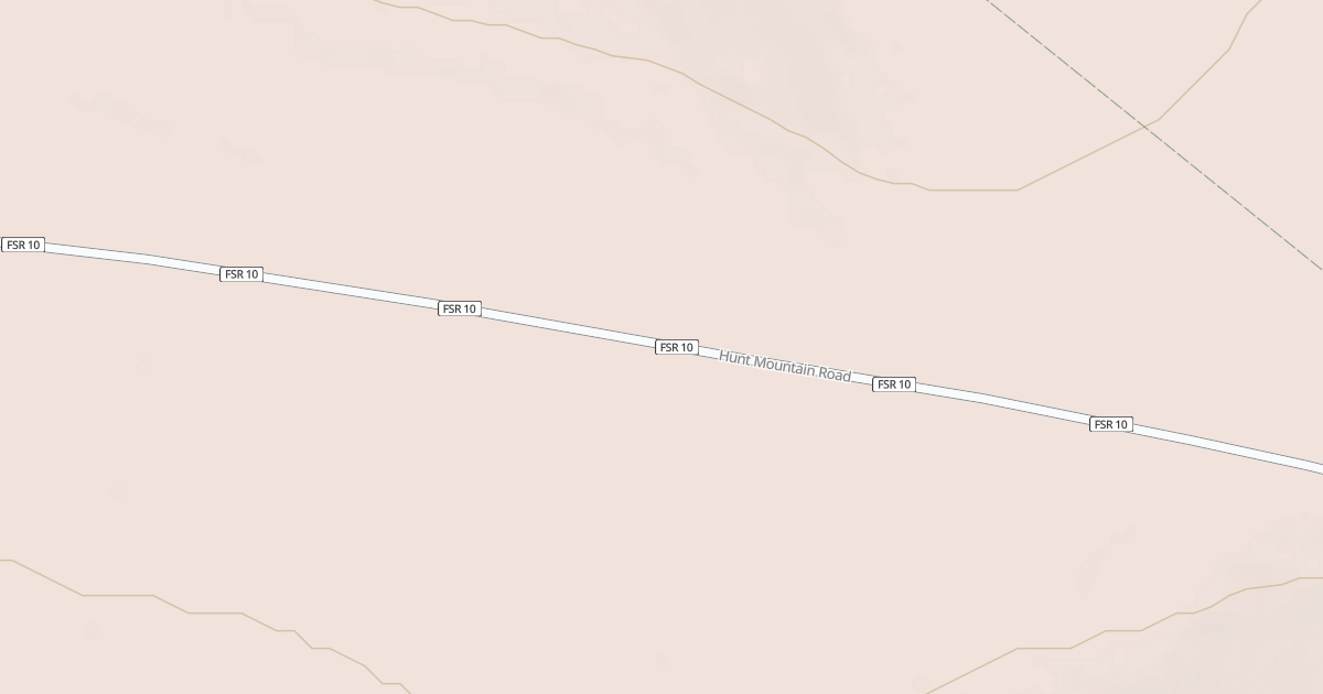 Map preview of HUNT MOUNTAIN