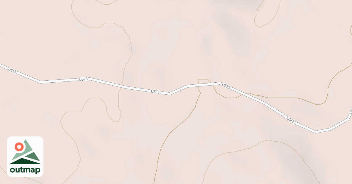 Map of Lower Cone Road