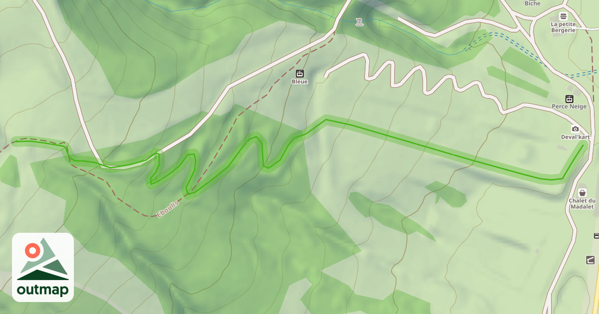 Map of Les trapeurs