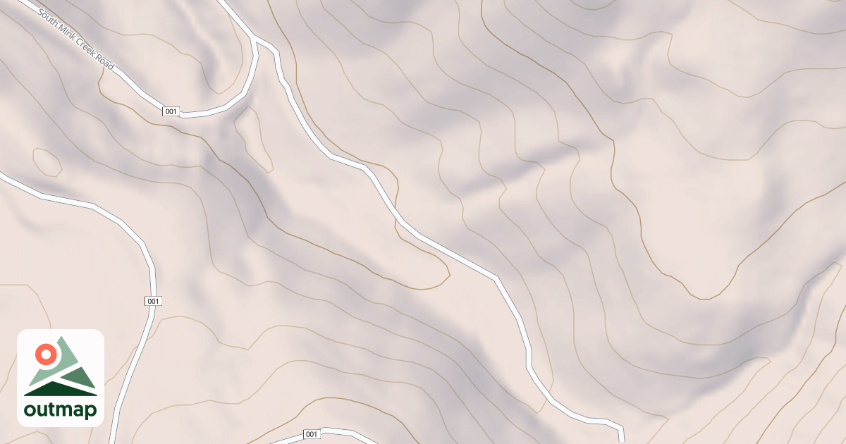 Map of CRESTLINE TRAIL HEAD