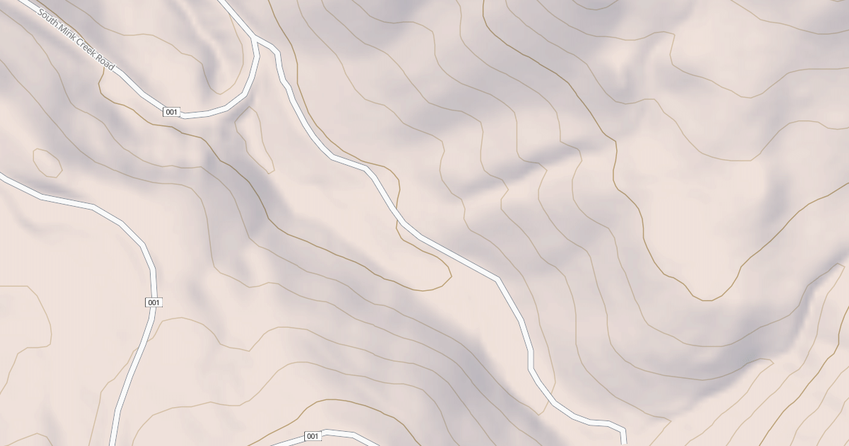 Map preview of CRESTLINE TRAIL HEAD