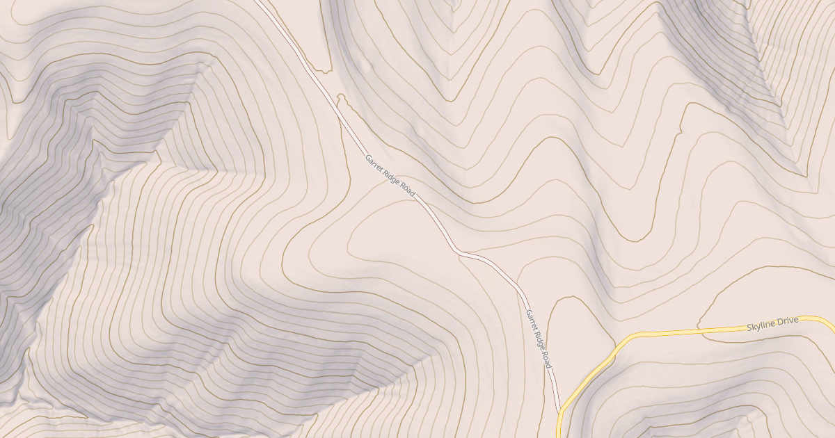 Map preview of GARRET RIDGE