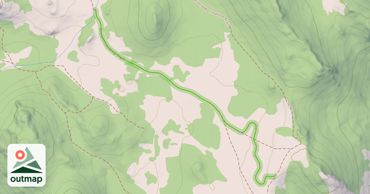Map of Browns Landing Trail