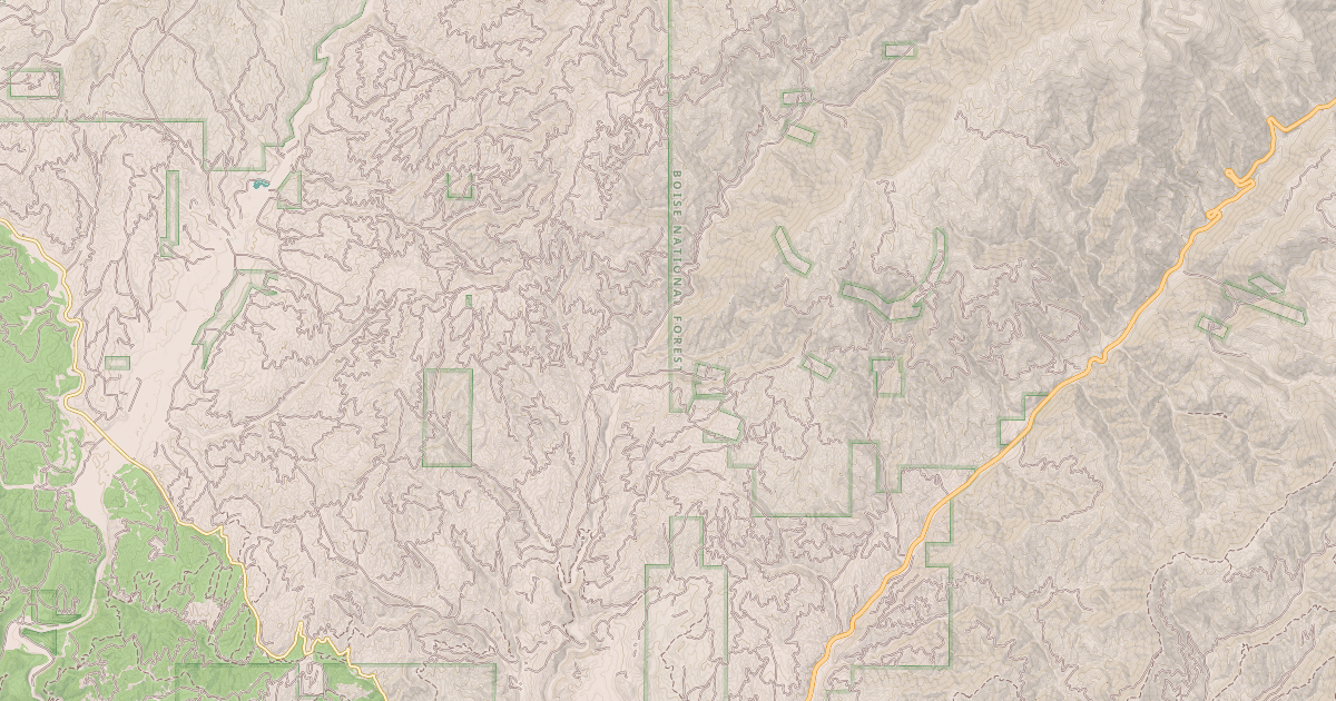 Map preview of ELK CREEK