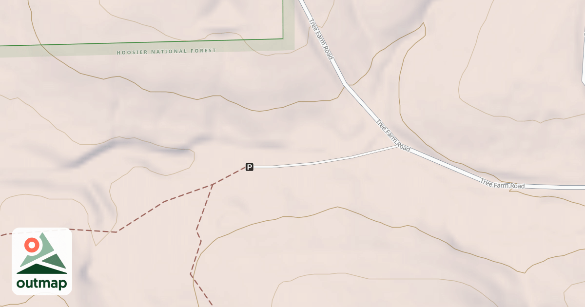 Map of USFS Motor Vehicle Use Map Roads {0543A4DB-B291-41C7-922C-11323225C024}