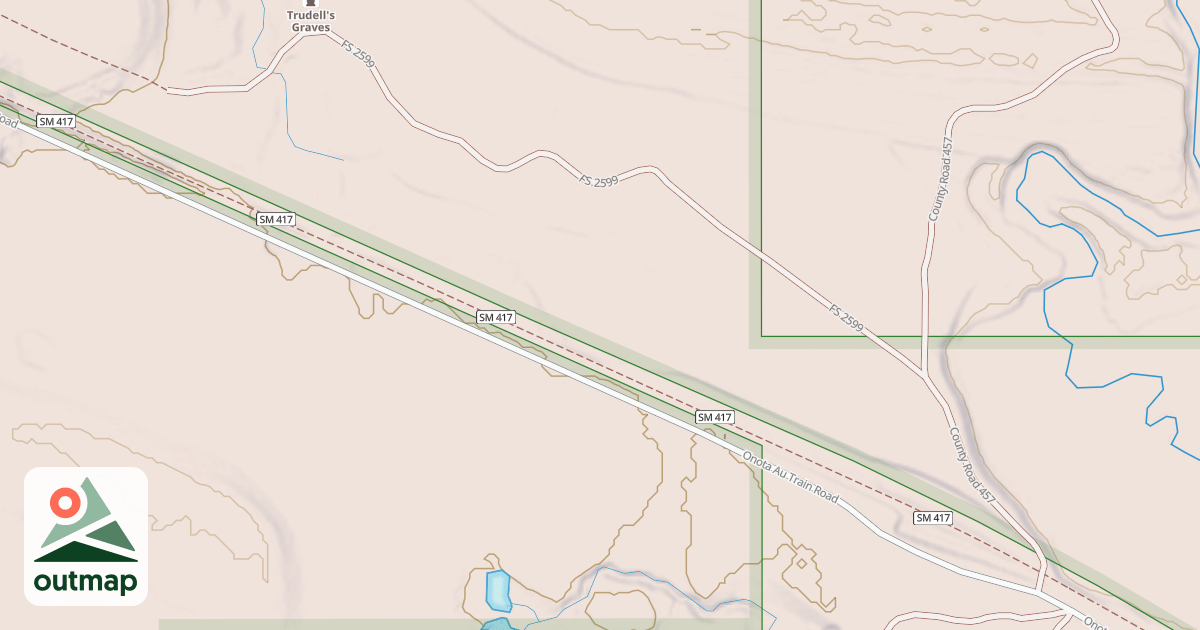 Map of PARA RAIL ROAD