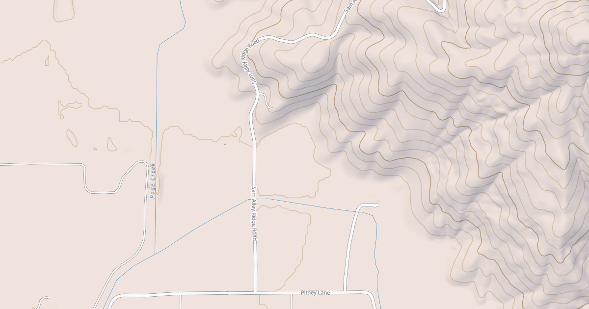 Map preview of SAM ALLEY RIDGE