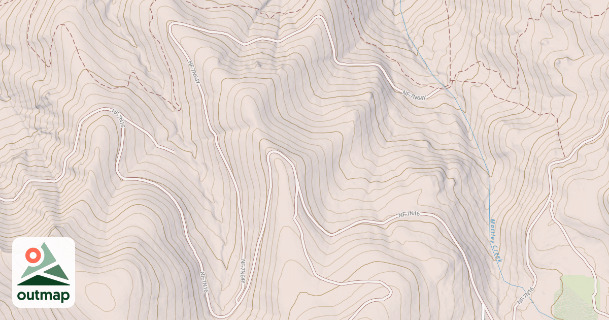 Map of USFS National Forest System Roads {3F23AC7D-67A5-414A-A4E8-A6FDF389BCD5}