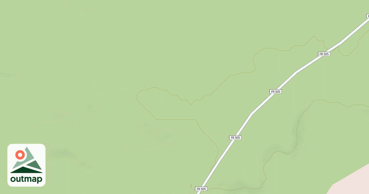Map of FR 505F