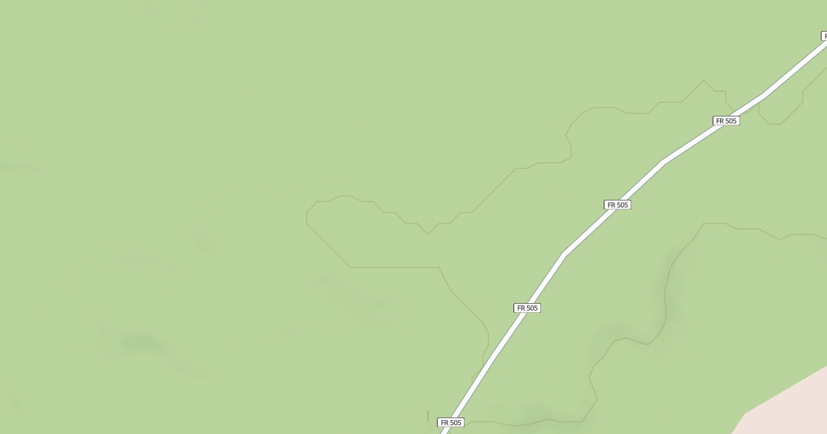 Map preview of FR 505F