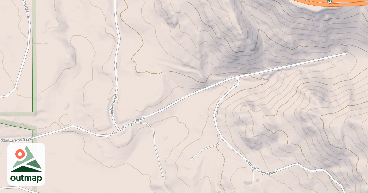Map of USFS National Forest System Roads {D1BC7EC0-3807-4C04-97E1-9EDB10D00ED9}
