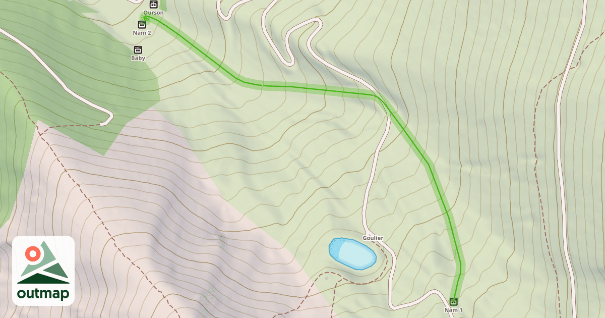 Map of Garbié