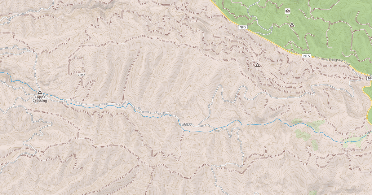 Map preview of CAPPS RESERVOIR