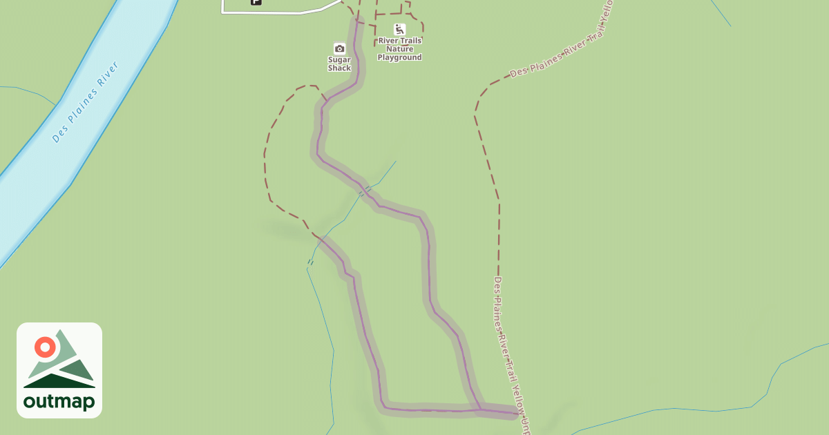 Map of Grove Portage Trail