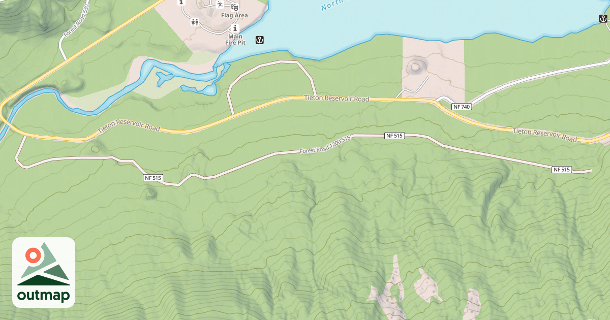 Map of SOUTH HIGH
