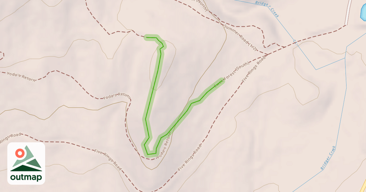 Map of Ewok Forest (South)