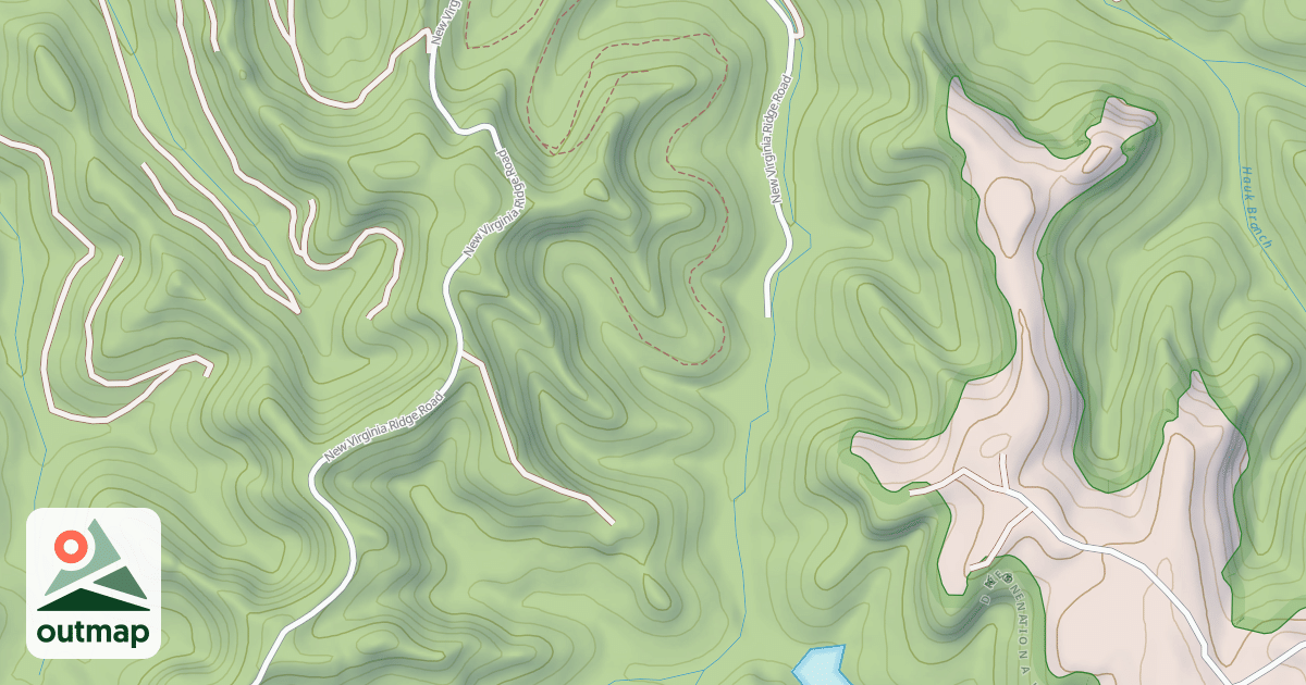 Map of TOWN HOLLOW