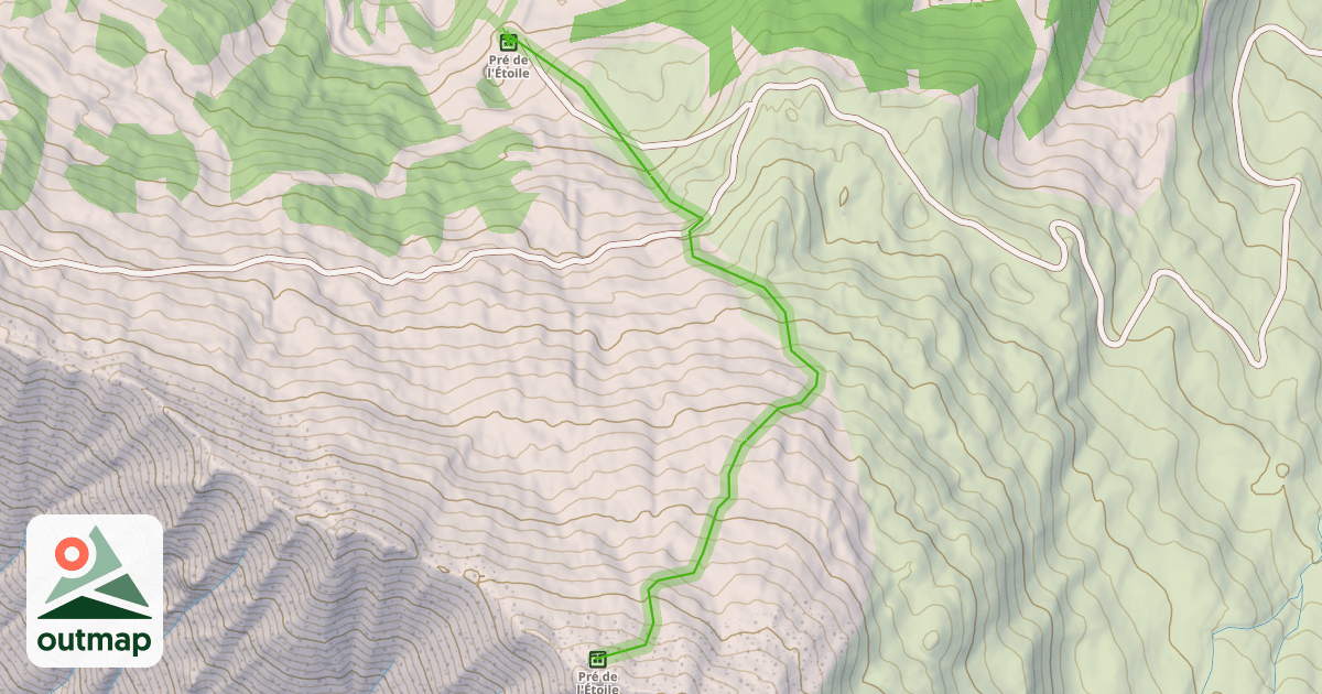 Map of Le Cézier