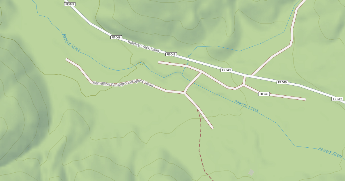 Map preview of VERMILLION CG SPUR C