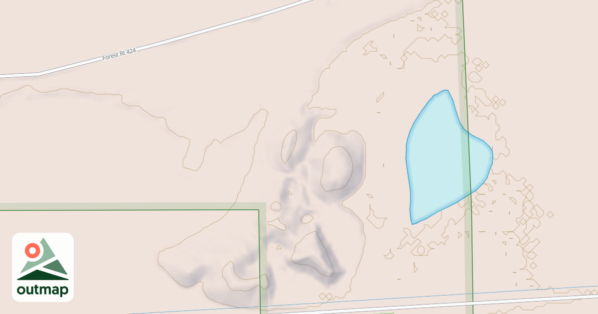 Map of DENLEY LAKE SPUR D