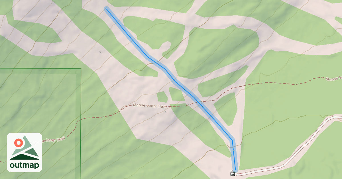 Map of Antler Alley